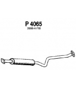 FENNO STEEL - P4065 - Глушитель NISSAN PRIMERA 1.8 0.2